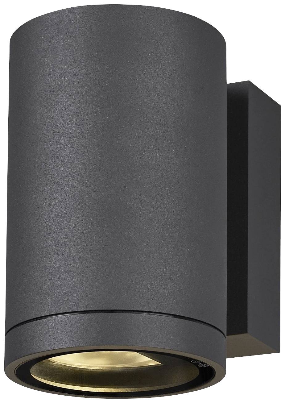 SLV ENOLA ROUND M 1003423 LED-Außenwandleuchte LED fest eingebaut 10W Anthrazit