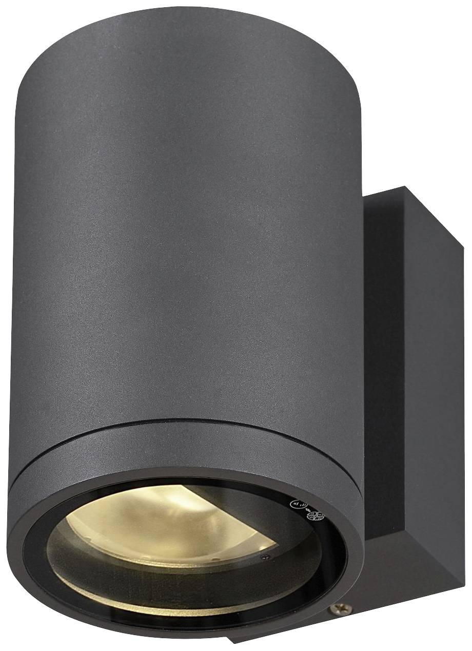 SLV ENOLA ROUND M 1003423 LED-Außenwandleuchte LED fest eingebaut 10W Anthrazit