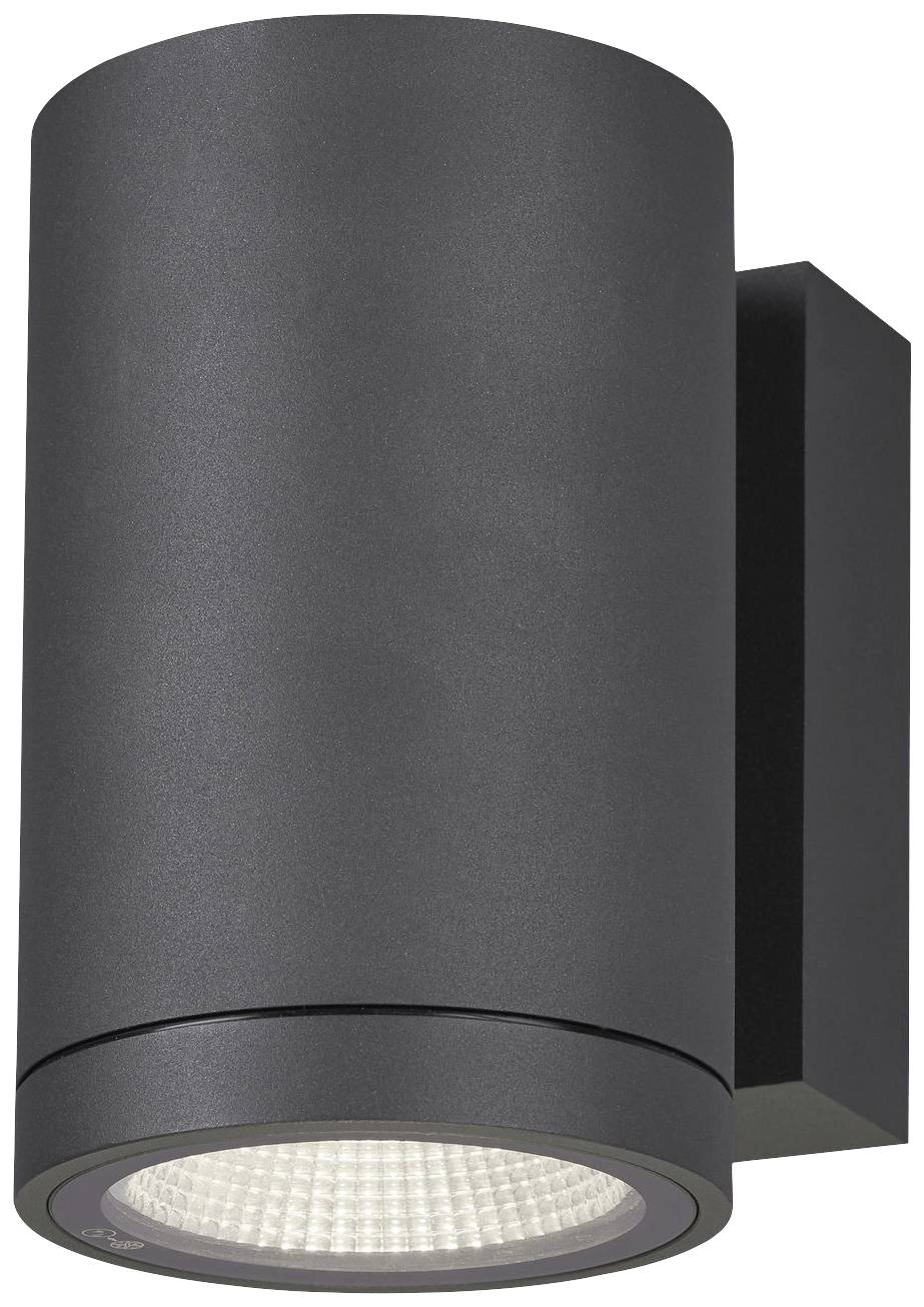 SLV ENOLA ROUND M 1003423 LED-Außenwandleuchte LED fest eingebaut 10W Anthrazit