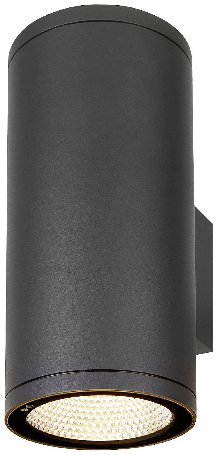 SLV ENOLA ROUND L UP/DOWN 1003441 LED-Außenwandleuchte LED fest eingebaut 53W Anthrazit