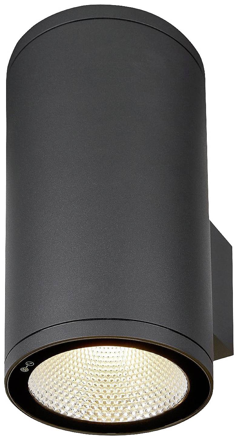 SLV ENOLA ROUND L UP/DOWN 1003441 LED-Außenwandleuchte LED fest eingebaut 53W Anthrazit