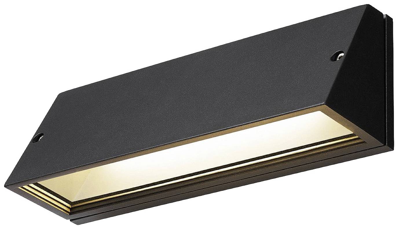 SLV PEMA® 1003453 LED-Außenwandleuchte LED fest eingebaut 16W Schwarz