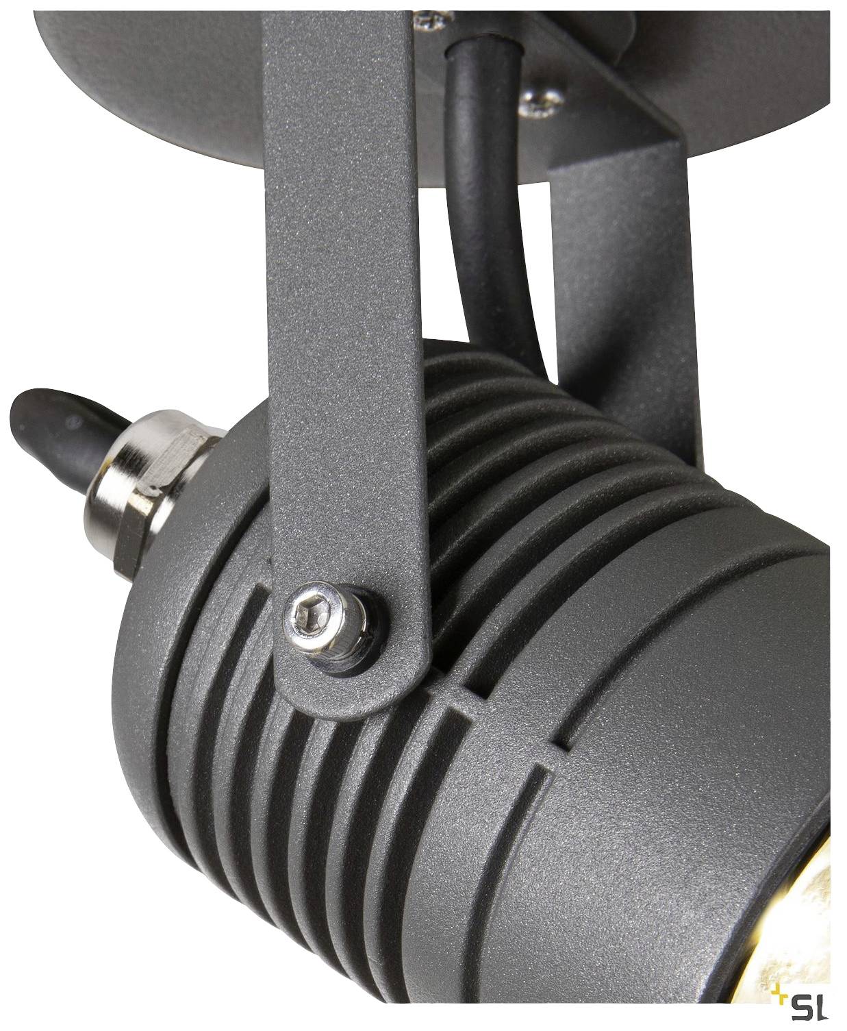 SLV LED SPOT 1004649 LED-Außenwandleuchte LED fest eingebaut 6W Anthrazit