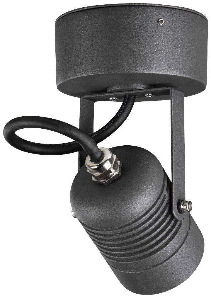 SLV LED SPOT 1004649 LED-Außenwandleuchte LED fest eingebaut 6W Anthrazit