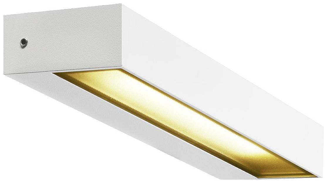 SLV PEMA® 1002070 LED-Außenwandleuchte LED fest eingebaut 7.7W Weiß