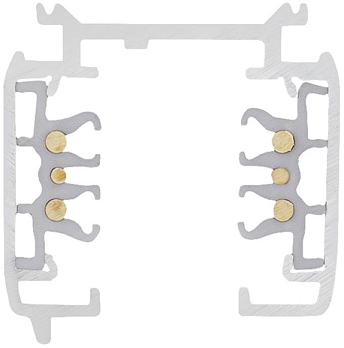SLV Hochvolt-Schienensystem-Komponente Stromschiene Weiß 1002634 S-TRACK