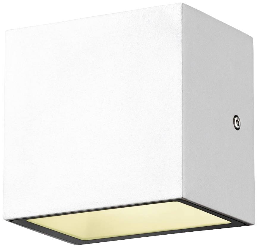SLV SITRA S 1005149 LED-Außenwandleuchte LED fest eingebaut 6.2W Weiß