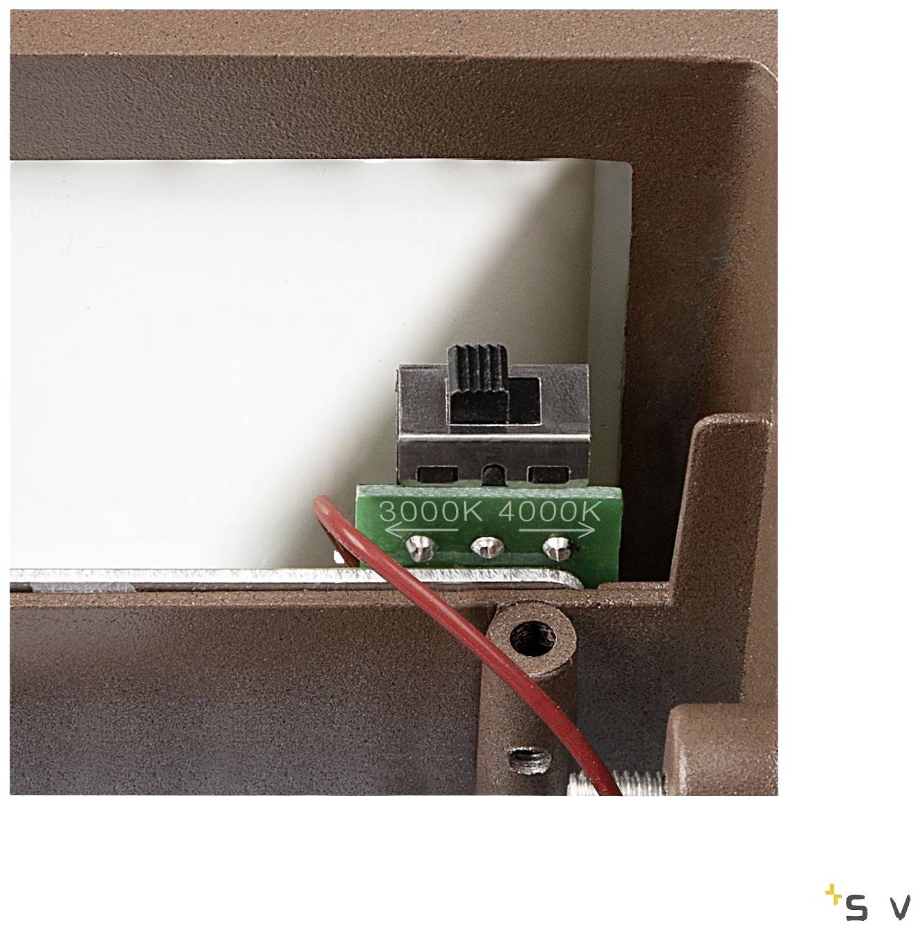 SLV SITRA S 1005150 LED-Außenwandleuchte LED fest eingebaut 6.2W