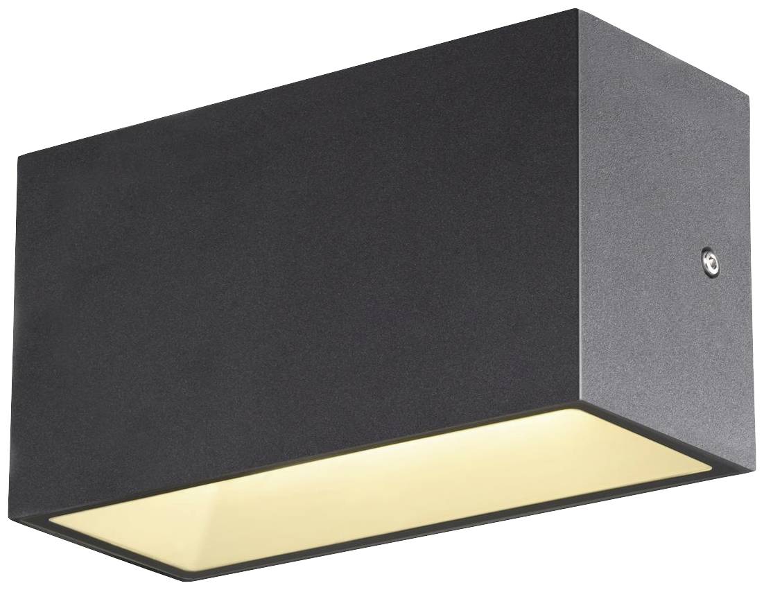 SLV SITRA M 1005151 LED-Außenwandleuchte LED fest eingebaut 14W Anthrazit