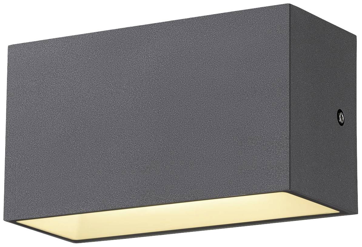 SLV SITRA M 1005151 LED-Außenwandleuchte LED fest eingebaut 14W Anthrazit