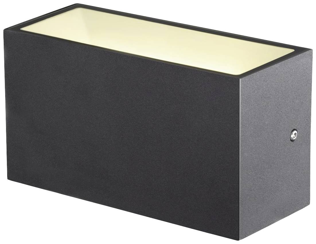 SLV SITRA M 1005151 LED-Außenwandleuchte LED fest eingebaut 14W Anthrazit