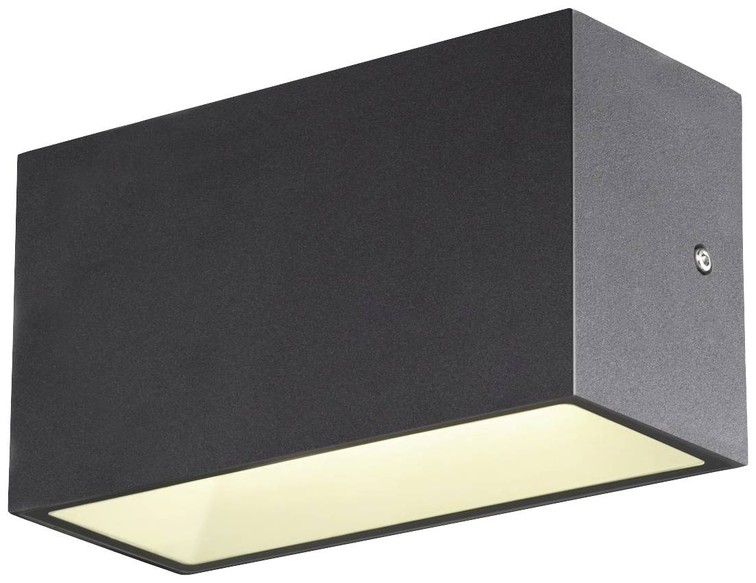 SLV SITRA M 1005151 LED-Außenwandleuchte LED fest eingebaut 14W Anthrazit