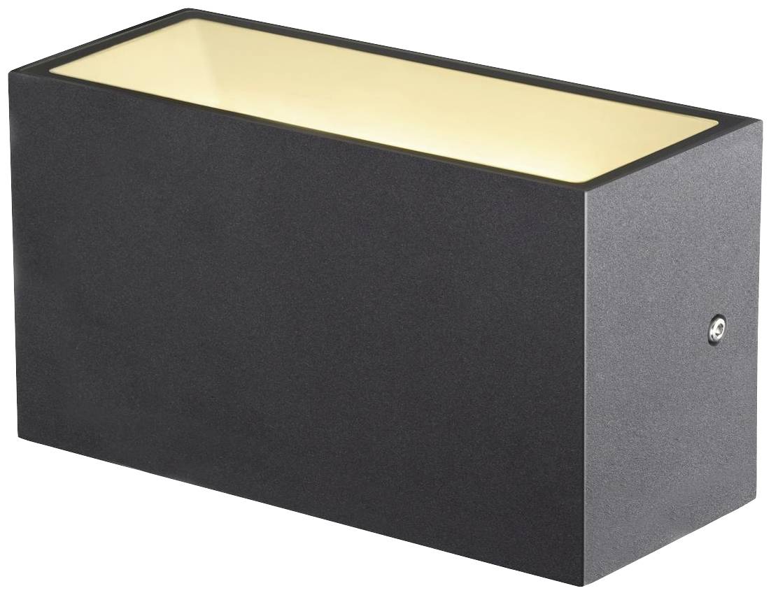 SLV SITRA M 1005151 LED-Außenwandleuchte LED fest eingebaut 14W Anthrazit