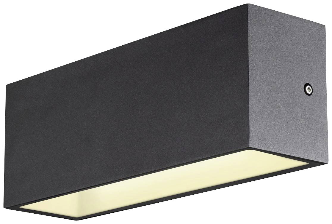 SLV SITRA L 1005155 LED-Außenwandleuchte LED fest eingebaut 24W Anthrazit