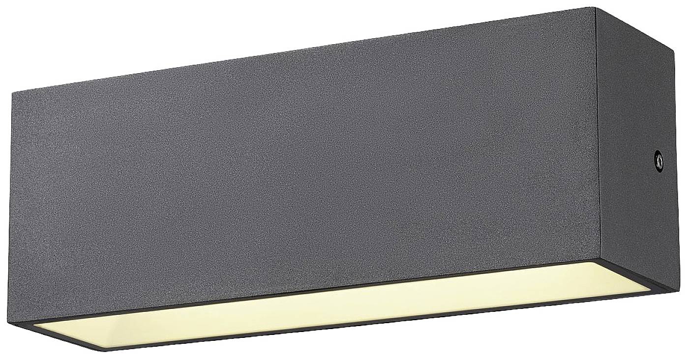 SLV SITRA L 1005155 LED-Außenwandleuchte LED fest eingebaut 24W Anthrazit