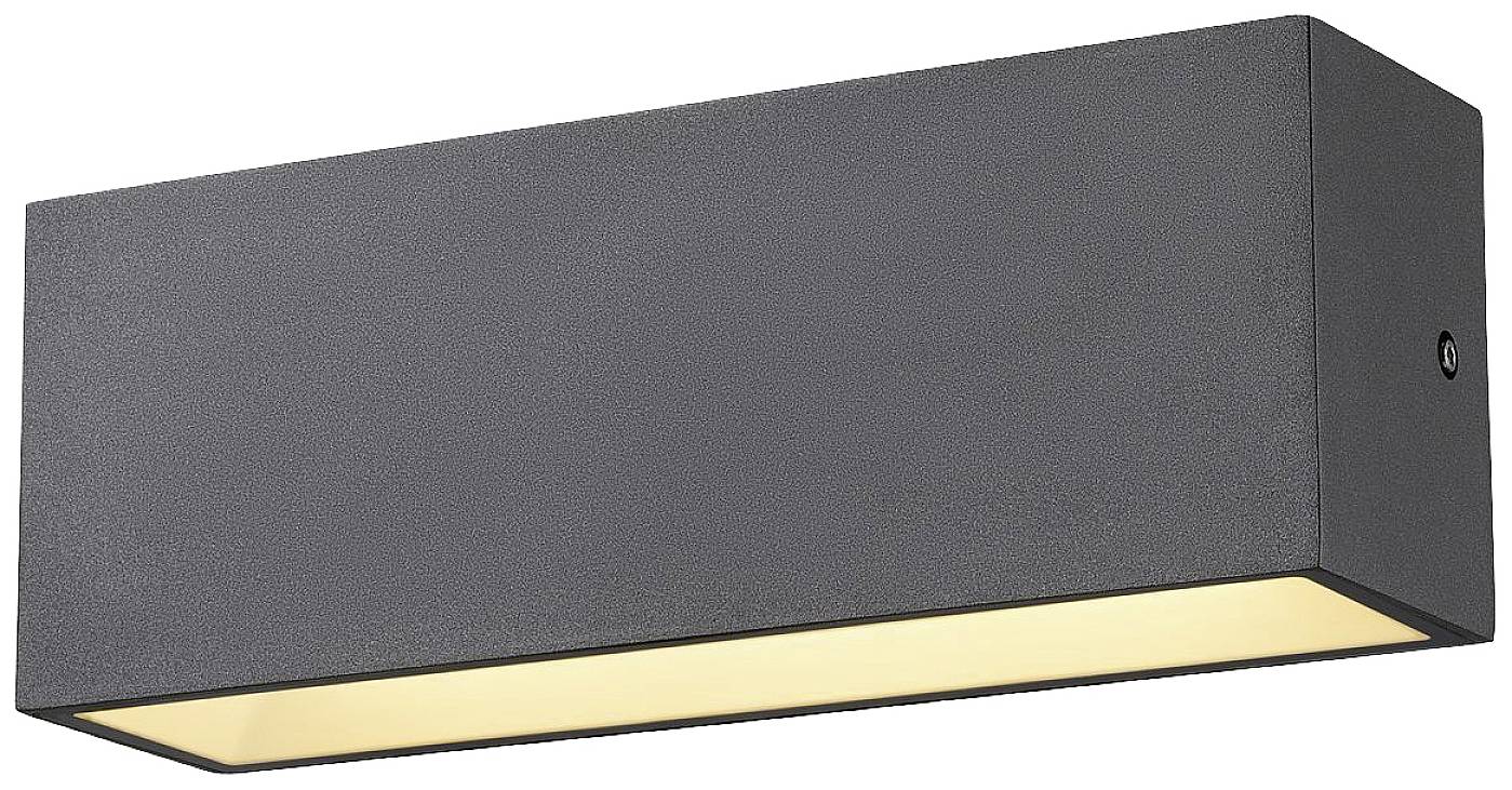 SLV SITRA L 1005155 LED-Außenwandleuchte LED fest eingebaut 24W Anthrazit
