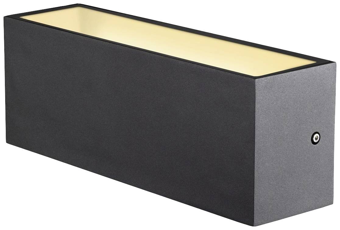 SLV SITRA L 1005155 LED-Außenwandleuchte LED fest eingebaut 24W Anthrazit