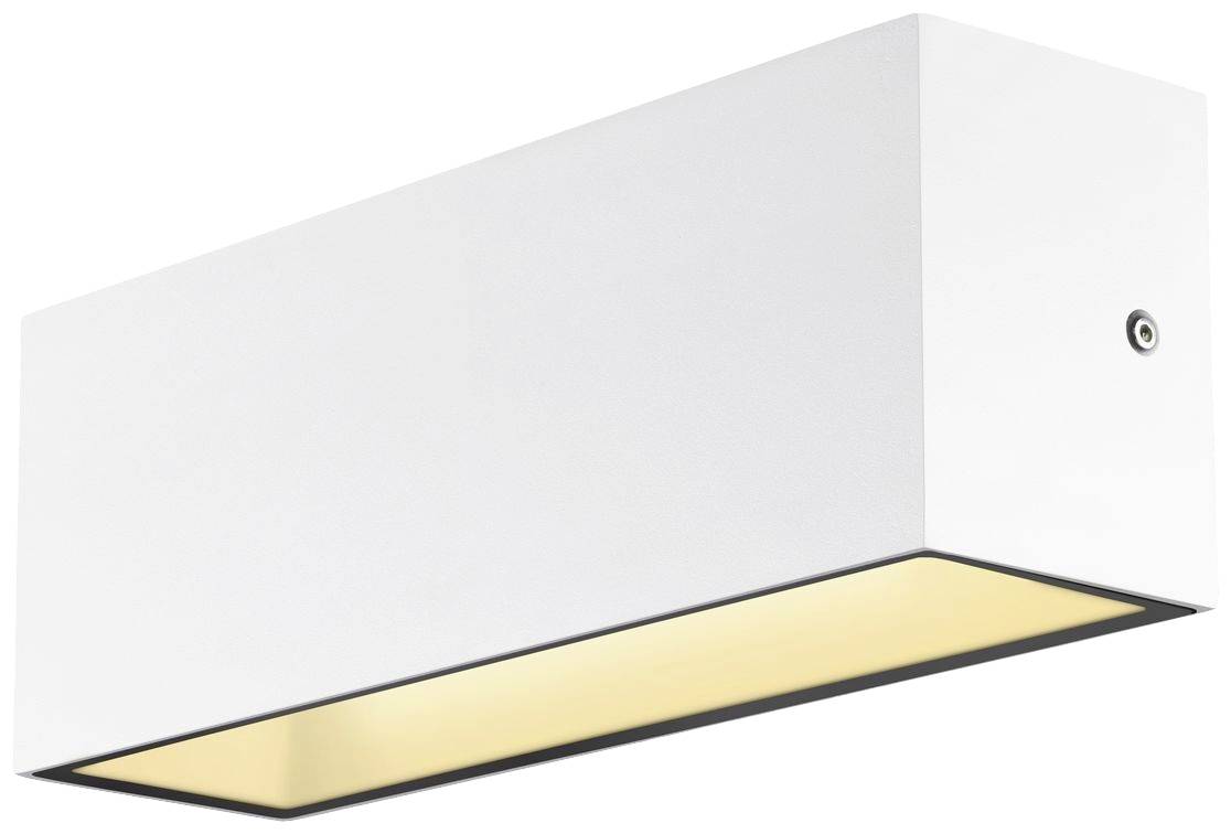 SLV SITRA L 1005156 LED-Außenwandleuchte LED fest eingebaut 24W Weiß