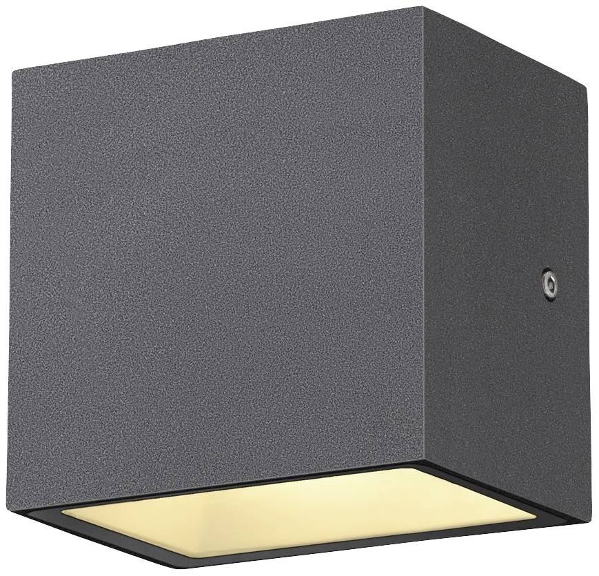 SLV SITRA S 1005148 LED-Außenwandleuchte LED fest eingebaut 6.2W Anthrazit