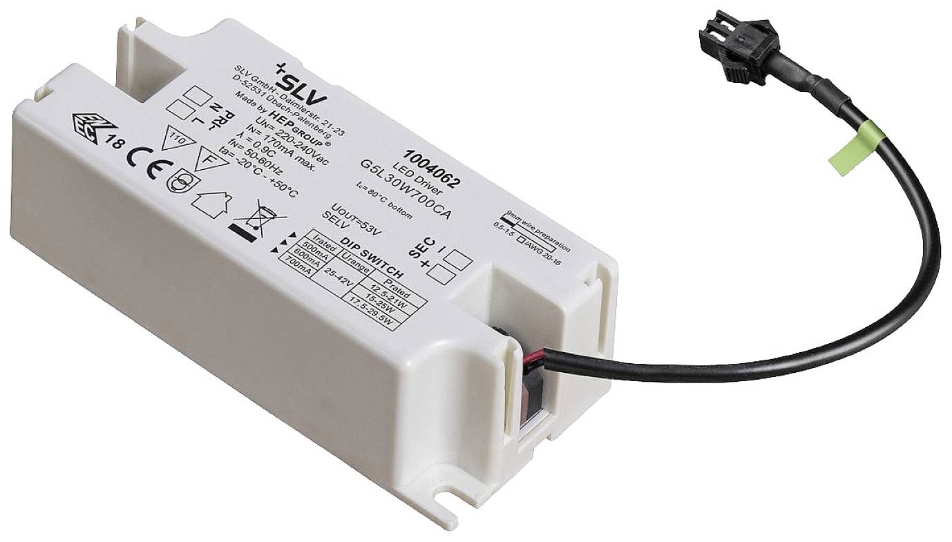 SLV 1004062 LED-Treiber 30W 500mA 30V 1St.