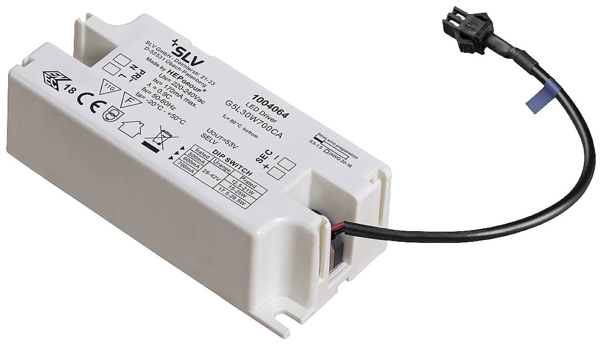 SLV 1004064 LED-Treiber 30W 500mA 30V 1St.