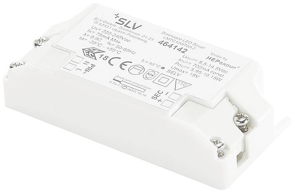 SLV 464142 LED-Treiber 700mA 8.6V dimmbar 1St.