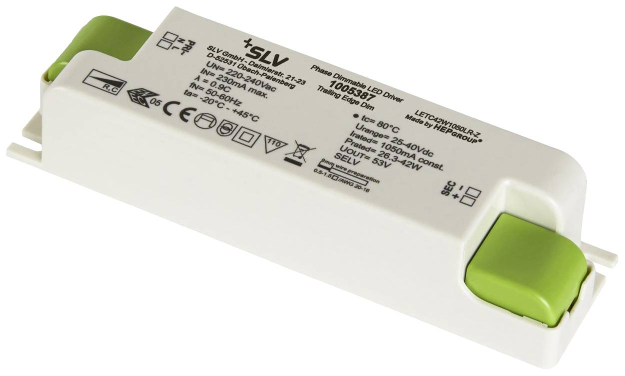 SLV 1005387 LED-Treiber 40W 1050mA 240V 1St.