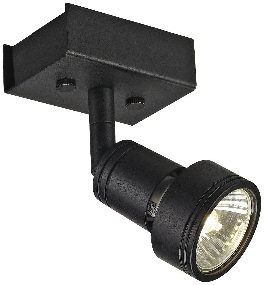SLV PURI 147360 Wandleuchte GU10 50W Schwarz