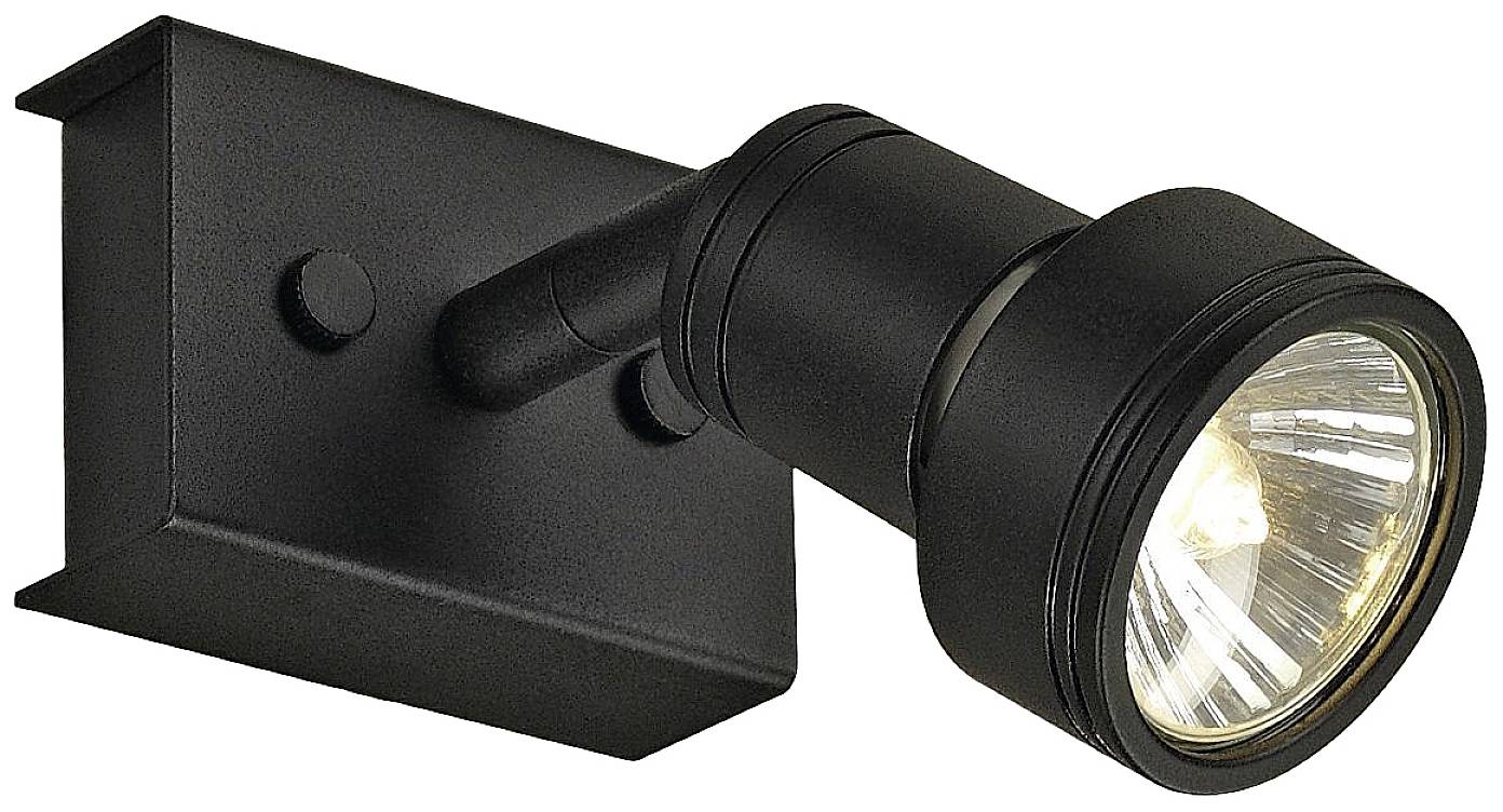 SLV PURI 147360 Wandleuchte GU10 50W Schwarz