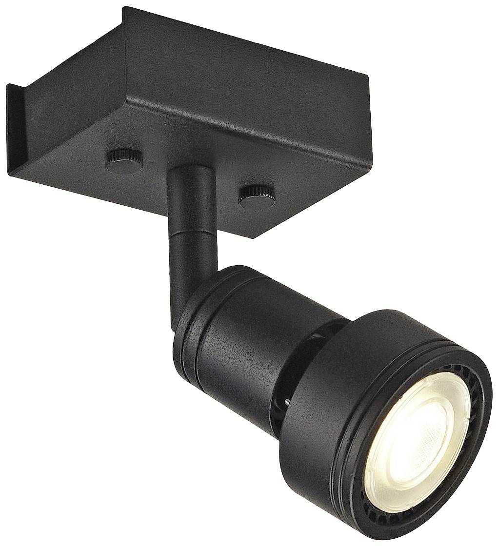 SLV PURI 147360 Wandleuchte GU10 50W Schwarz