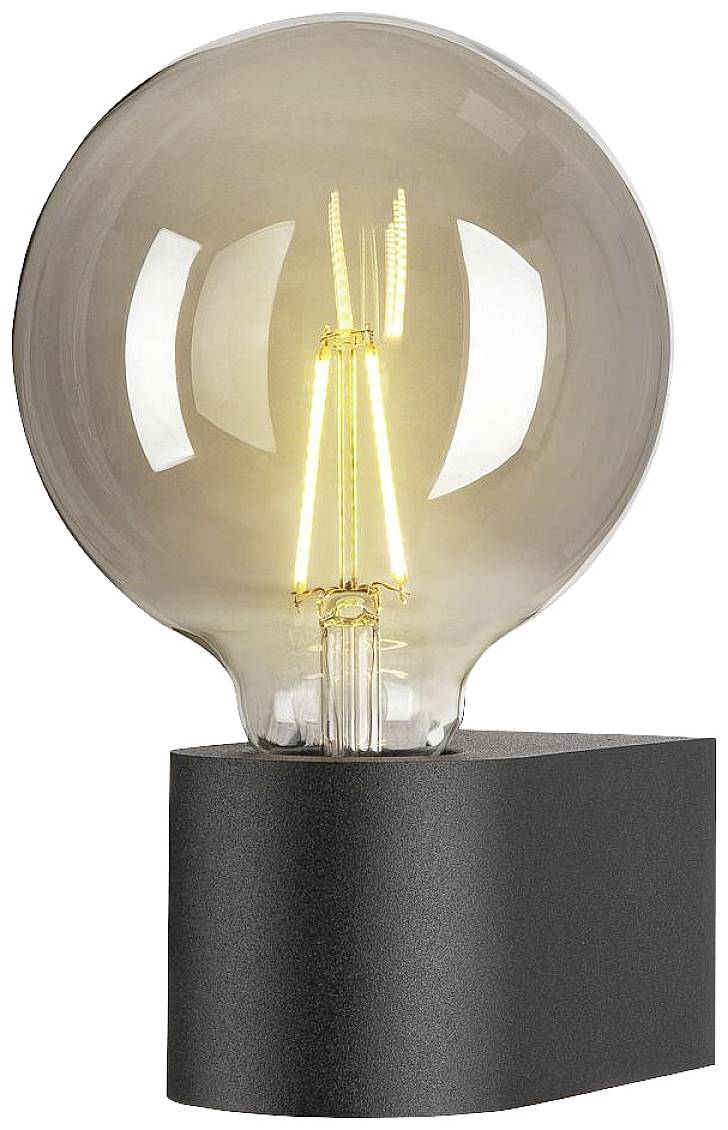 SLV FITU CUBE 1004738 Wandleuchte E27 20W Schwarz