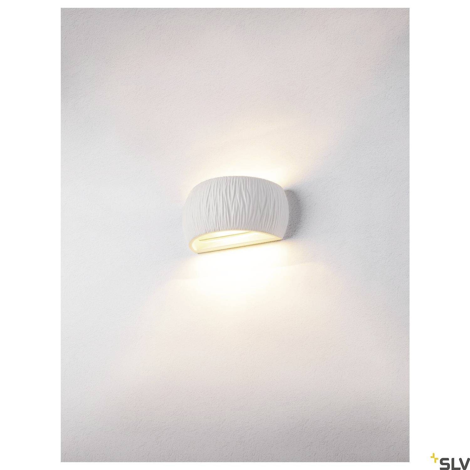 SLV PLASTRA 1004732 Wandleuchte R7s 20W Weiß