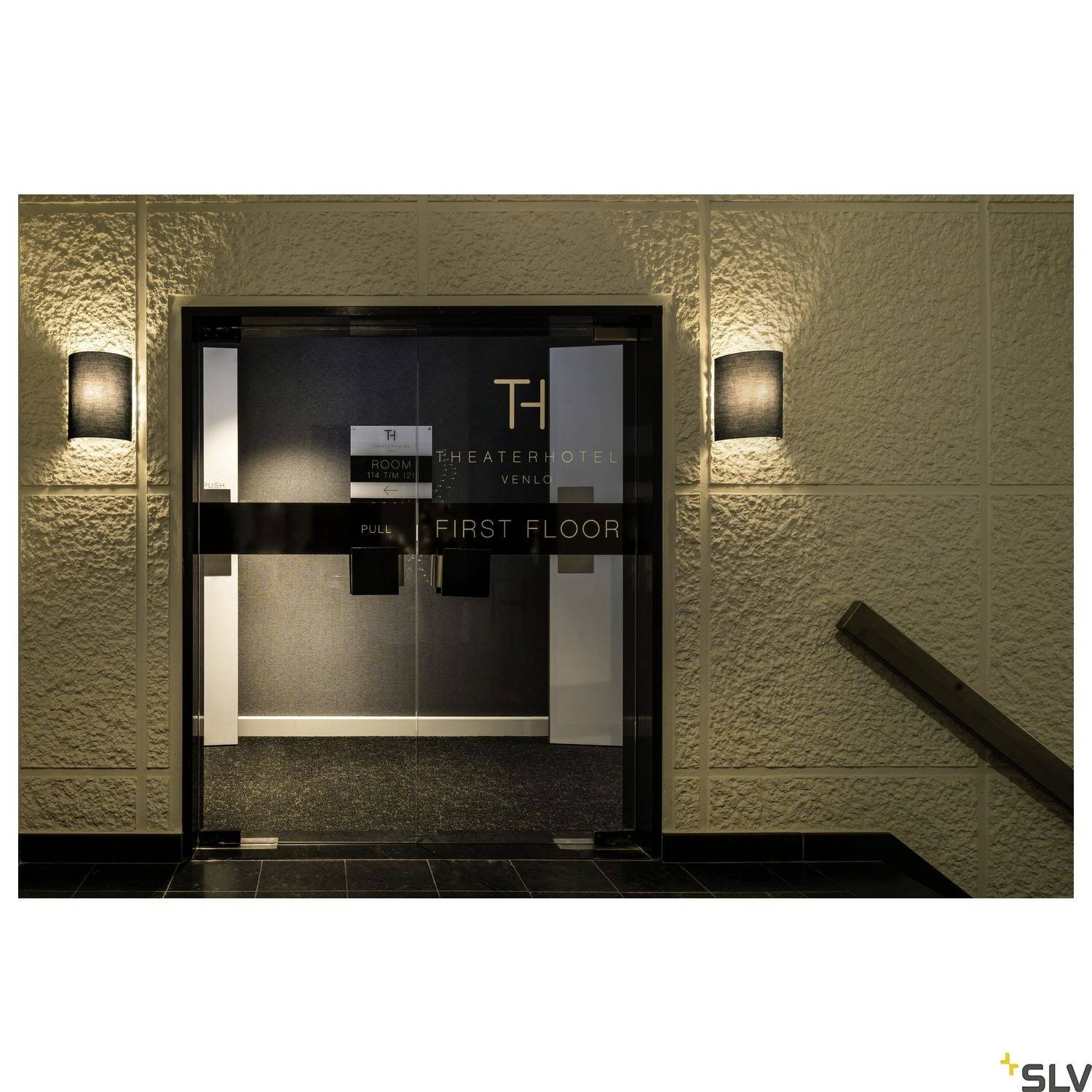 SLV FENDA 1001272 Wandleuchte E27 40W Weiß