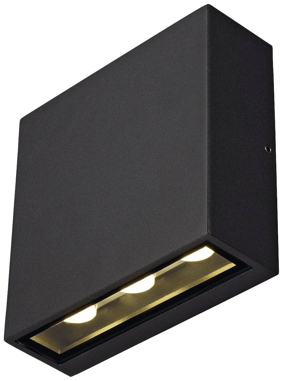 SLV BIG QUAD UP/DOWN 1005126 Wandleuchte LED fest eingebaut 8.2W Anthrazit