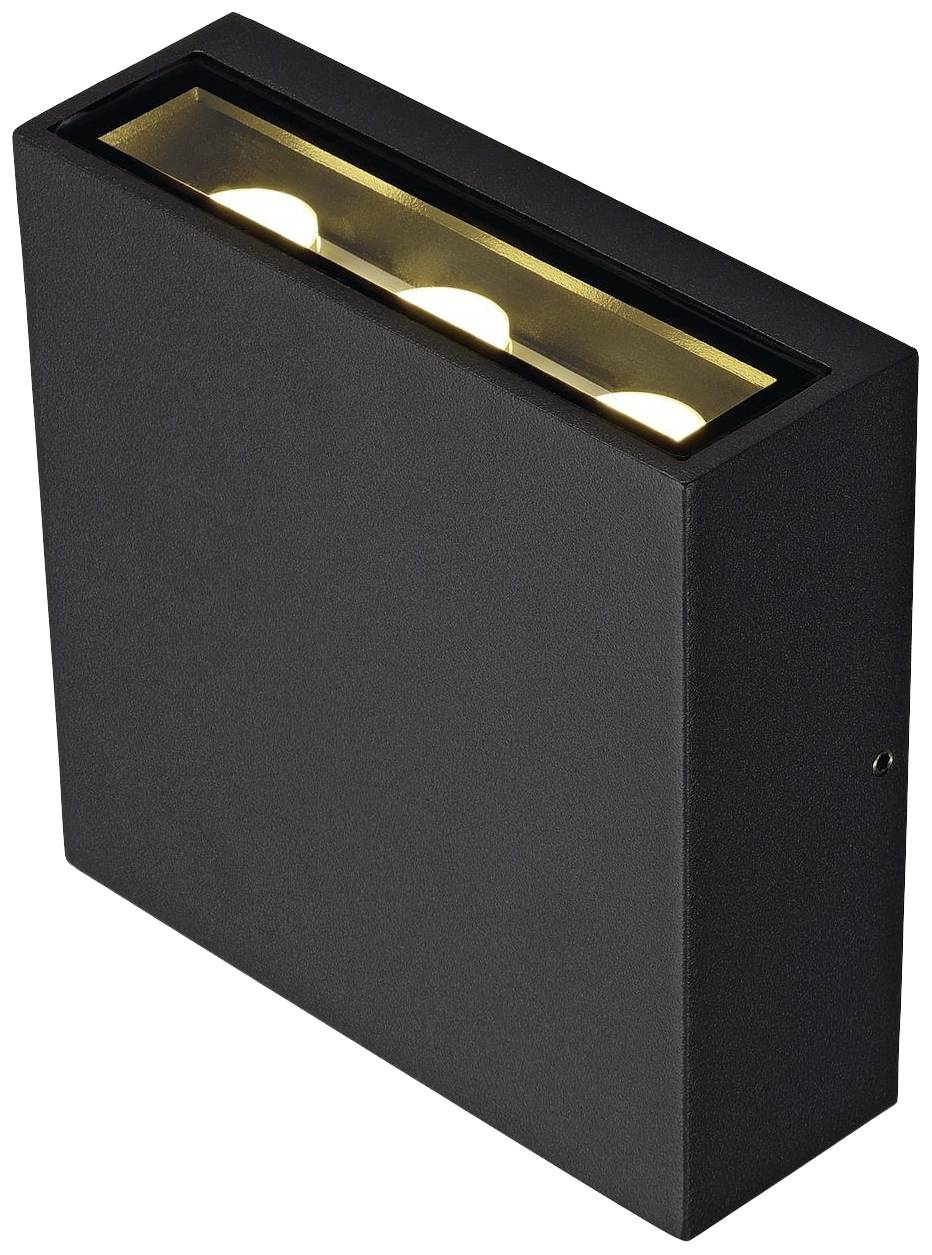 SLV BIG QUAD UP/DOWN 1005126 Wandleuchte LED fest eingebaut 8.2W Anthrazit