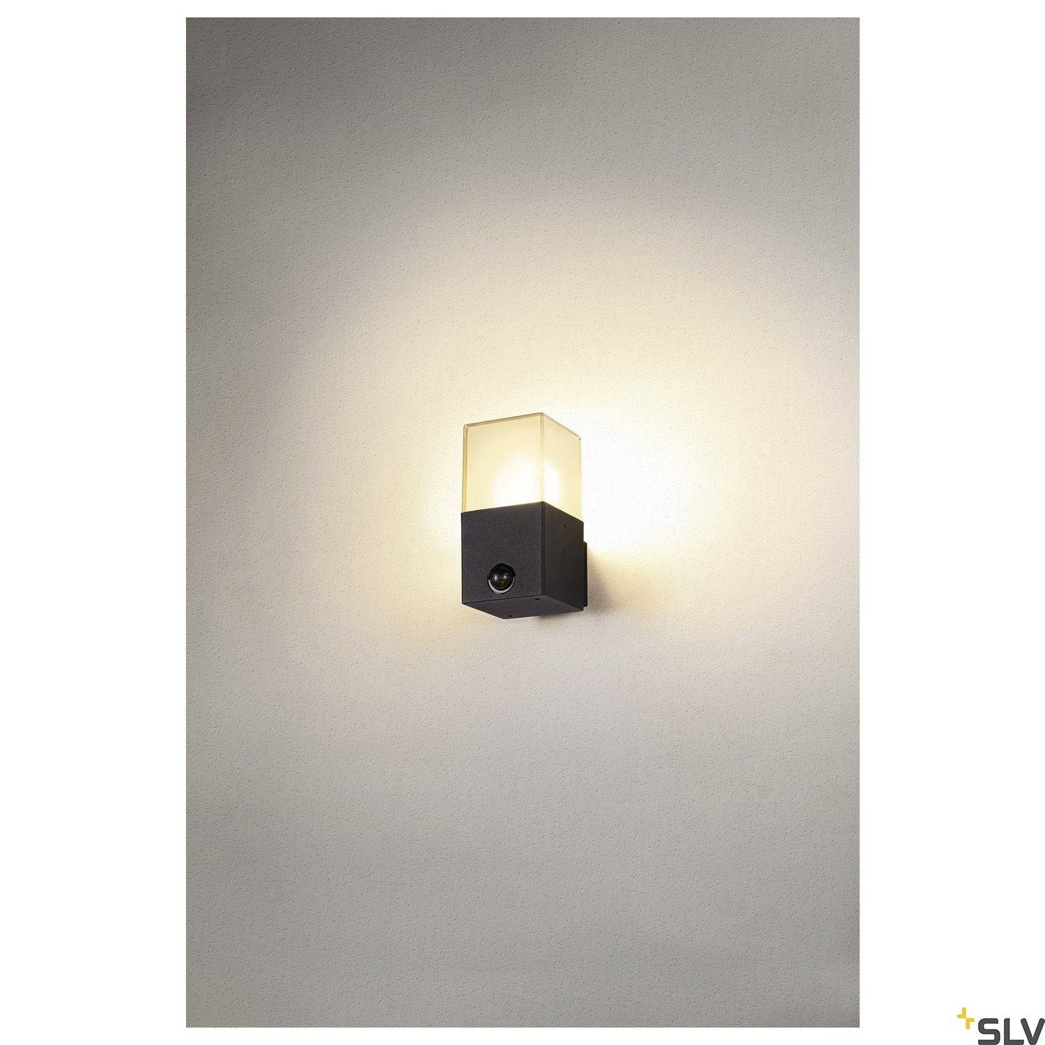 SLV GRAFIT 1006183 Wandleuchte E27 Anthrazit