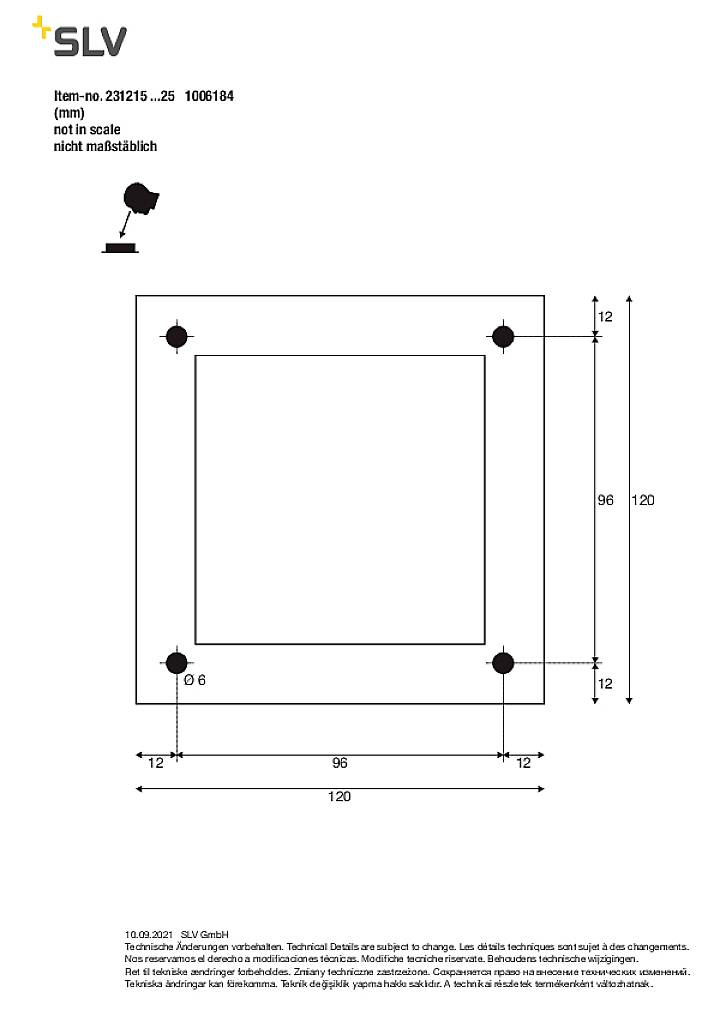 SLV 231215 GRAFIT 30 LED-Außenstandleuchte E27 Anthrazit