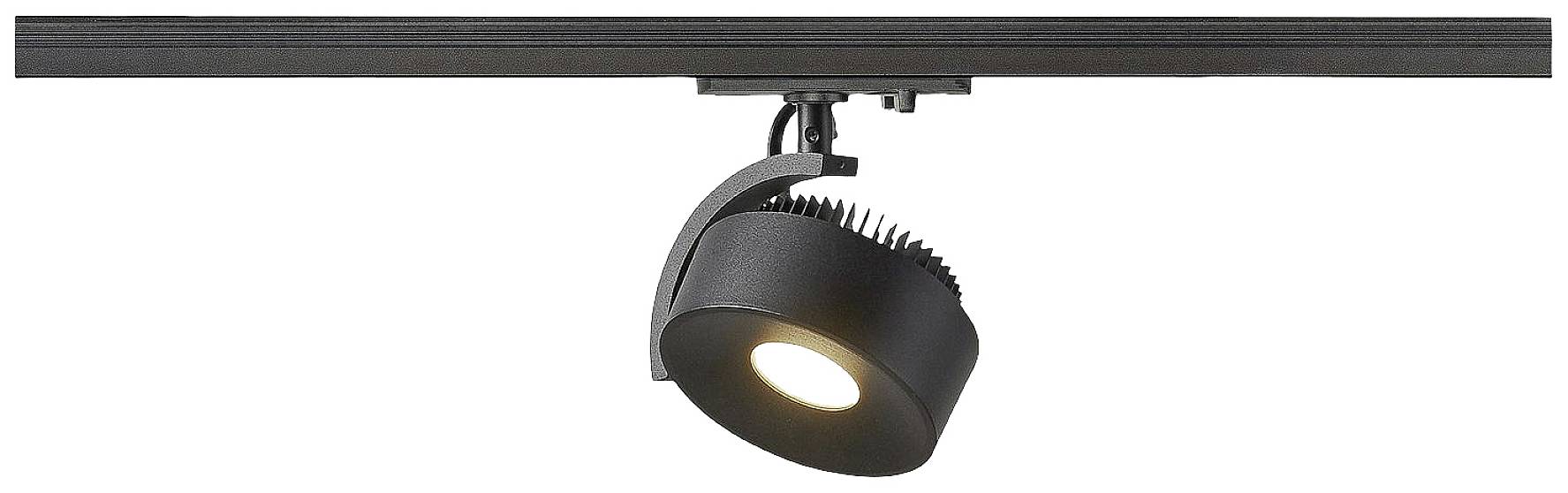 SLV 1002854 KALU TRACK Hochvolt-Schienensystem-Komponente Lampenschirm Schwarz