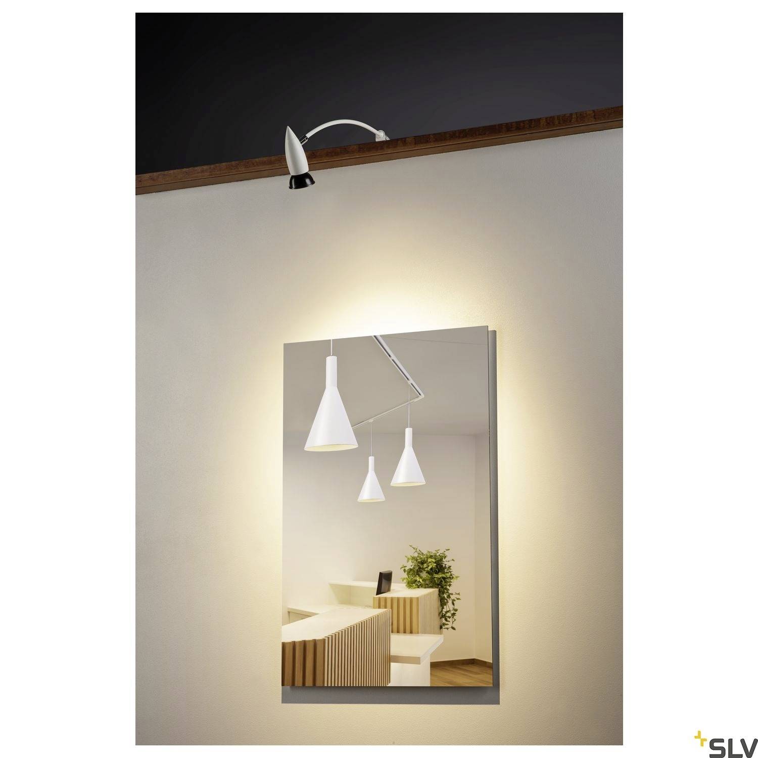SLV DISPLAY ADL 50 1002860 LED-Klemmleuchte GU10 50W Weiß
