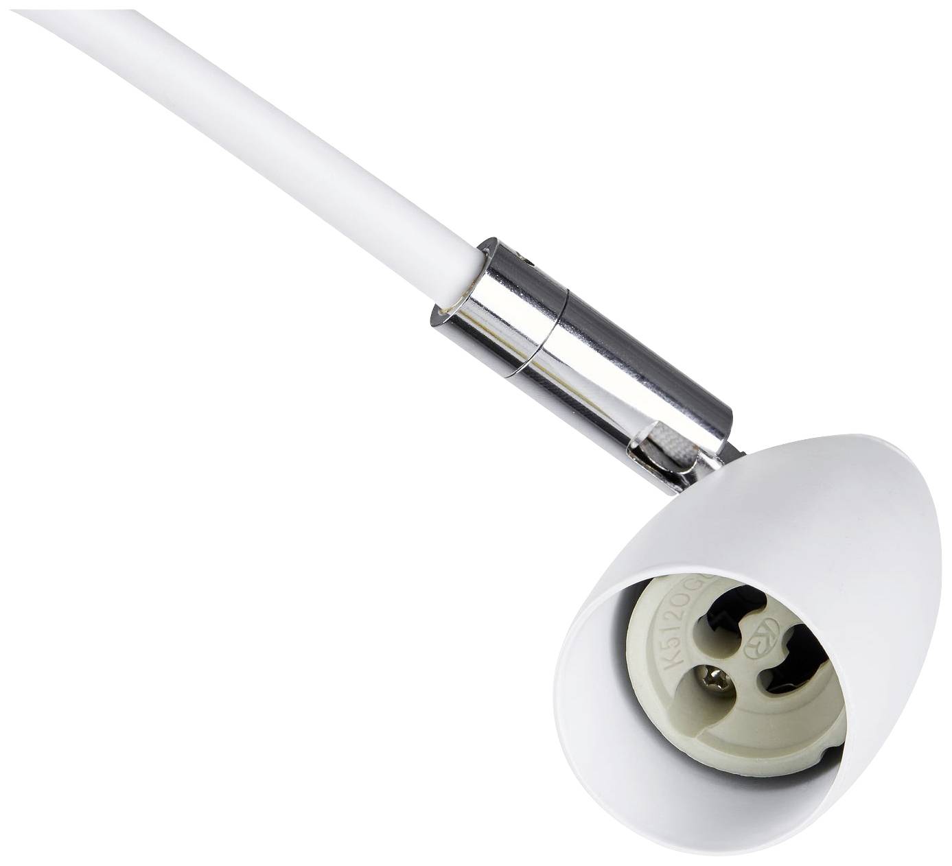 SLV DISPLAY ADL 50 1002860 LED-Klemmleuchte GU10 50W Weiß