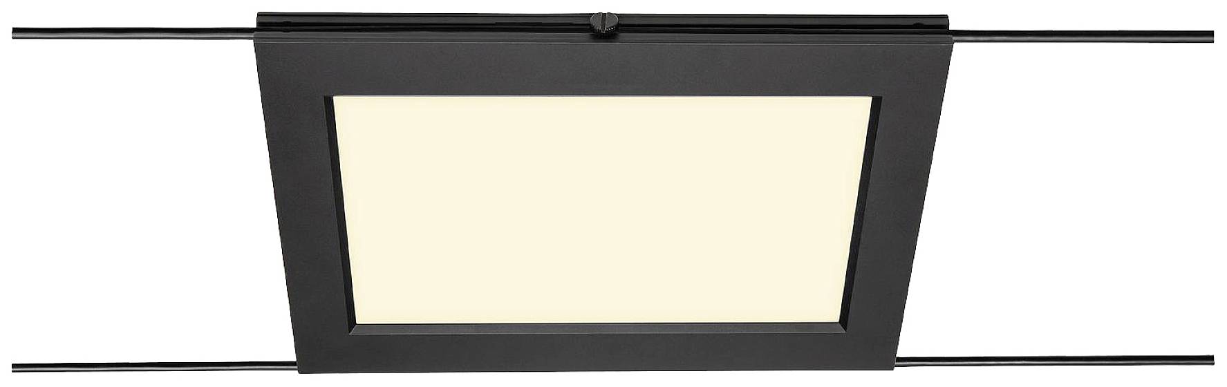 SLV PLYTTA Niedervolt-Seilsystem-Leuchte LED fest eingebaut Schwarz
