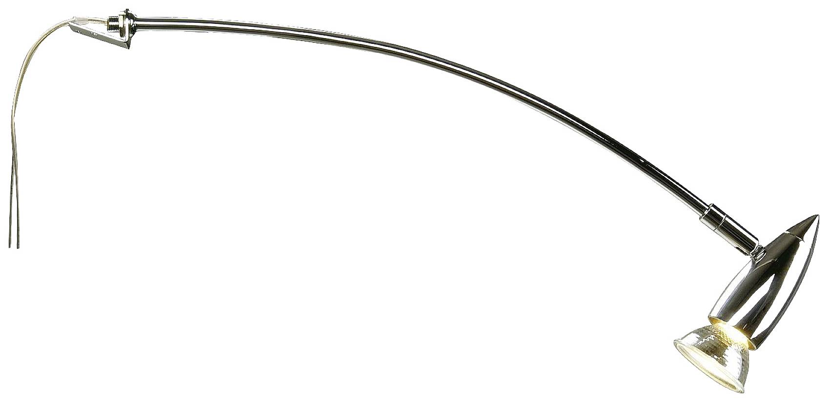SLV DISPLAY ADL 50 146332 LED-Klemmleuchte GU10 50W Chrom