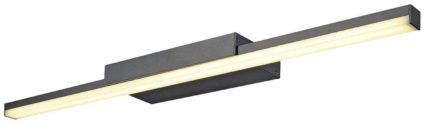 SLV GLENOS ® 60 1003506 LED-Spiegelleuchte 12W Warmweiß bis Neutralweiß Schwarz