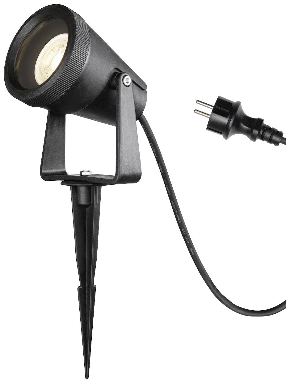 SLV 1004757 SAMRINA LED-Gartenleuchte GU10 Schwarz