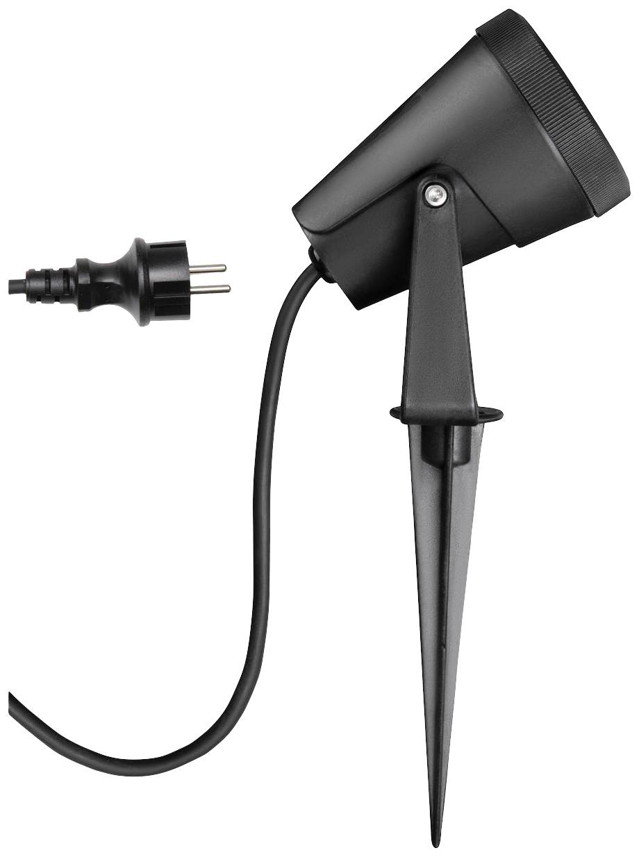 SLV 1004757 SAMRINA LED-Gartenleuchte GU10 Schwarz