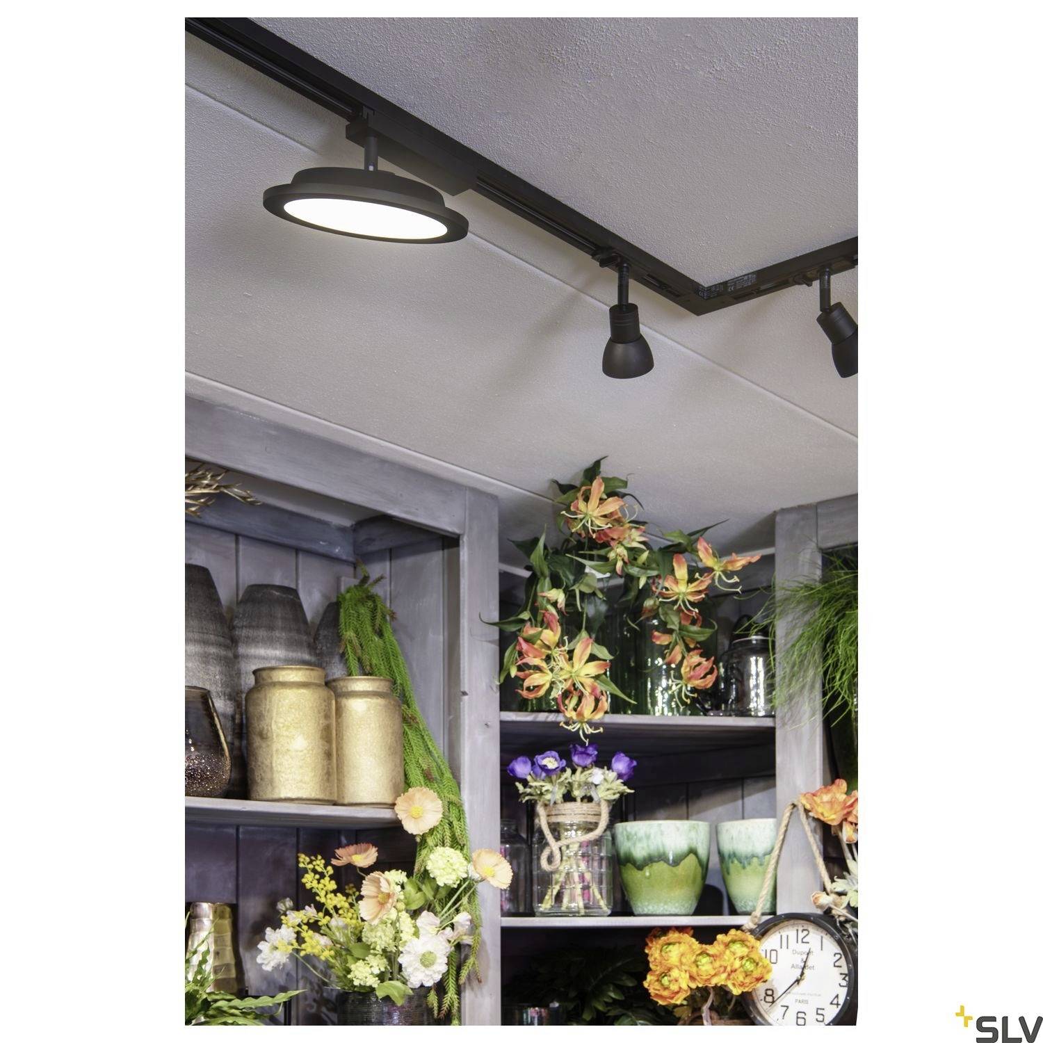 SLV PANEL TRACK 1004935 Hochvolt-Schienensystem-Leuchte 1phasig