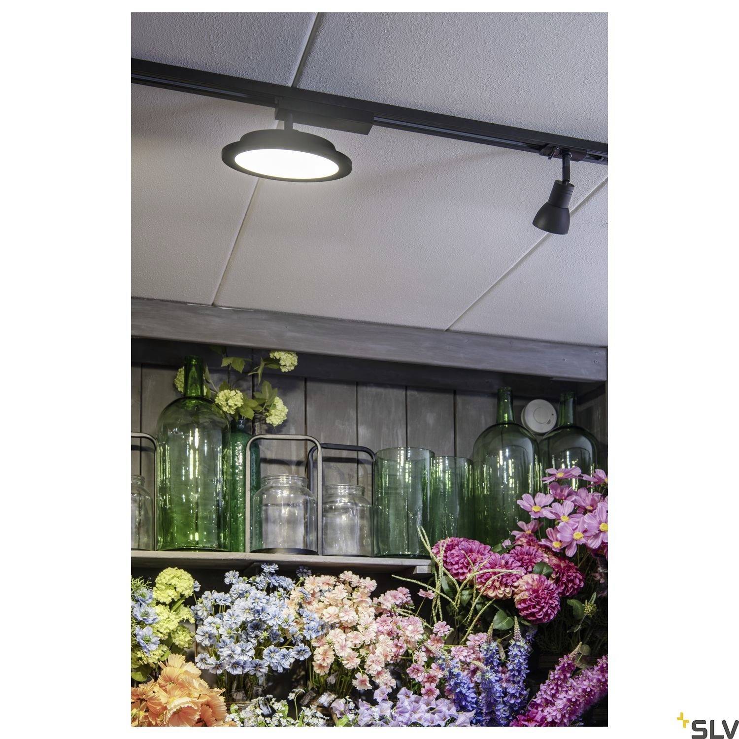 SLV PANEL TRACK 1004935 Hochvolt-Schienensystem-Leuchte 1phasig