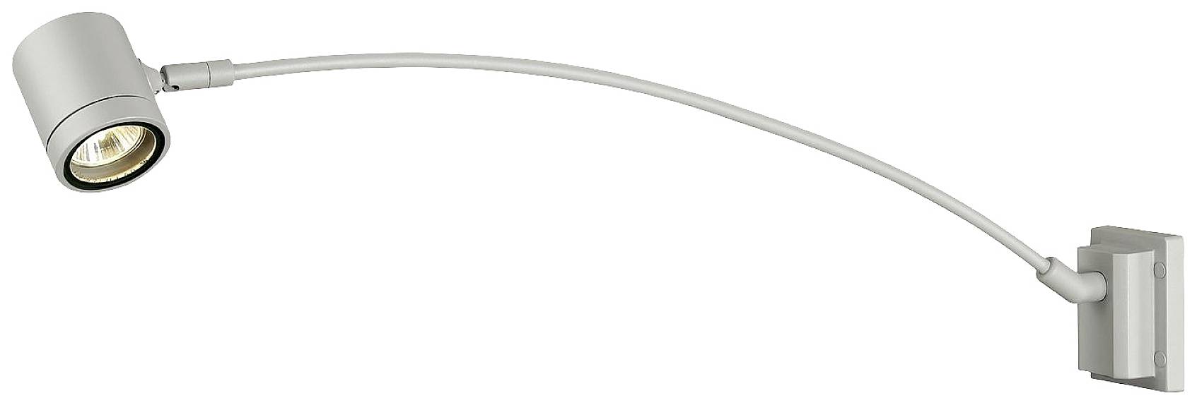 SLV MYRA DISPLAY 233134 LED-Außenwandleuchte GU10 50W Grau