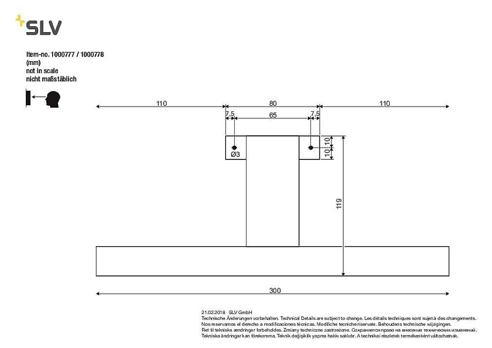 SLV DORISA 30 1000777 LED-Spiegelleuchte 5.2W Chrom