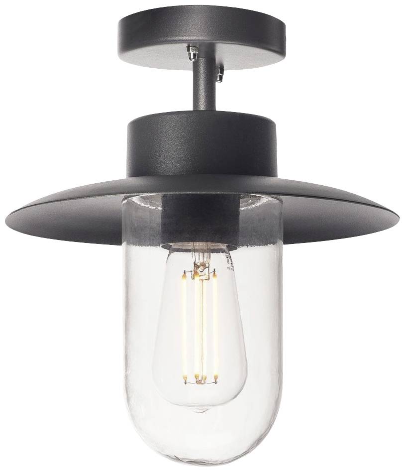 SLV 1000823 MOLAT Außendeckenleuchte E27 60W Anthrazit